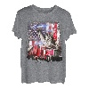 Trucker Herren Damen Big Rig Trucking Truckin' Road Lorry T-Shirt