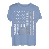 Truck Driver USA Amerikanische Flagge Vintage Trucker Truckers Grau T-Shirt