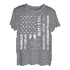 Truck Driver USA Amerikanische Flagge Vintage Trucker Truckers Grau T-Shirt