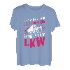 LKW-Fahrer Shirt Fernfahrer Laster Spruch Prinzessin LKW