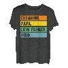 Herren LKW Fahrer Fernfahrer Papa Vater Trucker T-Shirt