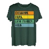 Herren LKW Fahrer Fernfahrer Papa Vater Trucker T-Shirt