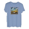 Vintage gelbe Pickup-Trucks, LKW-Kunst, Trucker, Rang T-Shirt