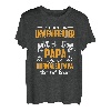 Herren Ich Bin Ein LKW Fahrender Papa Aber Viel Besser Vatertag T-Shirt