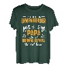 Herren Ich Bin Ein LKW Fahrender Papa Aber Viel Besser Vatertag T-Shirt
