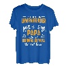 Herren Ich Bin Ein LKW Fahrender Papa Aber Viel Besser Vatertag T-Shirt