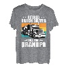 Pensionierter Lkw-Fahrer Vollzeit Opa Lustiger Humor im Ruhestand T-Shirt