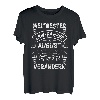 Herren Weltbester LKW Fahrer Im August Geboren Trucker Sattelzug T-Shirt