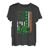 Vintage Trucker St. Patricks Day Irische amerikanische Flagge Geschenk T-Shirt