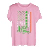 Vintage Trucker St. Patricks Day Irische amerikanische Flagge Geschenk T-Shirt
