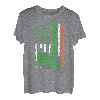 Vintage Trucker St. Patricks Day Irische amerikanische Flagge Geschenk T-Shirt