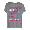 My Teacher was wrong LKW Fahrer T-Shirt