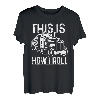 So rolle ich Semi Truck Driver Funny Trucker T-Shirt