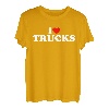 I Love Trucks - Herz T-Shirt