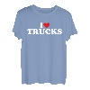 I Love Trucks - Herz T-Shirt