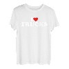 I Love Trucks - Herz T-Shirt