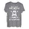 Herren Je suis Un Mec Simple J'aime Mein LKW Und Aperio T-Shirt