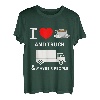 Liebeskaffee und LKW. Ein Geschenk für kaffeeliebende LKW-Fahrer T-Shirt