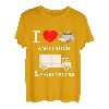 Liebeskaffee und LKW. Ein Geschenk für kaffeeliebende LKW-Fahrer T-Shirt