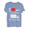 Liebeskaffee und LKW. Ein Geschenk für kaffeeliebende LKW-Fahrer T-Shirt