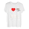 Liebeskaffee und LKW. Ein Geschenk für kaffeeliebende LKW-Fahrer T-Shirt