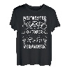 Herren Weltbester Trucker Im Oktober Geboren LKW Fahrer Sattelzug T-Shirt