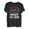 6 in einer Reihe zum Abschleppen - LKW-Fahrer, Transporter, Trucker T-Shirt