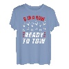 6 in einer Reihe zum Abschleppen - LKW-Fahrer, Transporter, Trucker T-Shirt