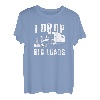 Ich lasse große Ladungen fallen Lustiger Trucker-Lkw-Fahrer T-Shirt