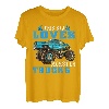 Funny This Kid Loves Monster Truck Lover Fahrer Jungen Mädchen T-Shirt