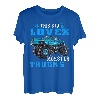 Funny This Kid Loves Monster Truck Lover Fahrer Jungen Mädchen T-Shirt