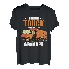 Pensionierter Lkw-Fahrer Vollzeit Opa Lustiger Humor im Ruhestand T-Shirt