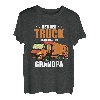 Pensionierter Lkw-Fahrer Vollzeit Opa Lustiger Humor im Ruhestand T-Shirt
