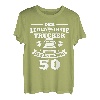 Herren Fernfahrer 50 Jahre Geburtstag Trucker LKW Fahrer T-Shirt