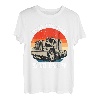Best Truckin Dad Ever Big Rig Funny Diesel Truck Vatertag T-Shirt