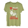 18 To Life Autofahren und Überleben | Trucker T-Shirt