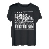 Herren Ich Bin Lkw Fahrer Ich Höre Nicht Auf Wenn Ich Müde Semi-LKW T-Shirt