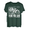 Herren Ich Bin Lkw Fahrer Ich Höre Nicht Auf Wenn Ich Müde Semi-LKW T-Shirt