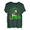 Kobold Französische Bulldogge auf LKW, Saint Patrick's Day T-Shirt
