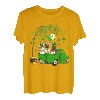 Kobold Französische Bulldogge auf LKW, Saint Patrick's Day T-Shirt