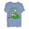 Kobold Französische Bulldogge auf LKW, Saint Patrick's Day T-Shirt