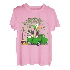 Kobold Französische Bulldogge auf LKW, Saint Patrick's Day T-Shirt