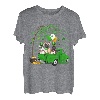 Kobold Französische Bulldogge auf LKW, Saint Patrick's Day T-Shirt
