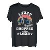 Ich habe gerade einen coolen lustigen Trucker fallen lassen T-Shirt