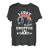 Ich habe gerade einen coolen lustigen Trucker fallen lassen T-Shirt