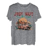 Just Wait In The Truck Zitate Music Truck Drivers & Mountain T-Shirt