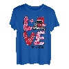 LOVE Truck Herz Trucker Life Valentinstag Geschenke T-Shirt