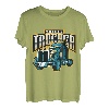 Mutter Trucker Lustiger LKW-Liebhaber LKW Fahrer Spruch T-Shirt