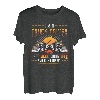 LKW-Fahrer essen Fleisch trinken Bier und verbrennen Diesel Halbwagen T-Shirt