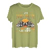 LKW-Fahrer essen Fleisch trinken Bier und verbrennen Diesel Halbwagen T-Shirt